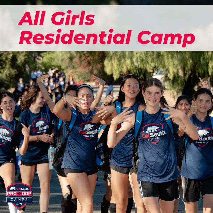 Cal South PRO+ ODP Day and Residential Camps
