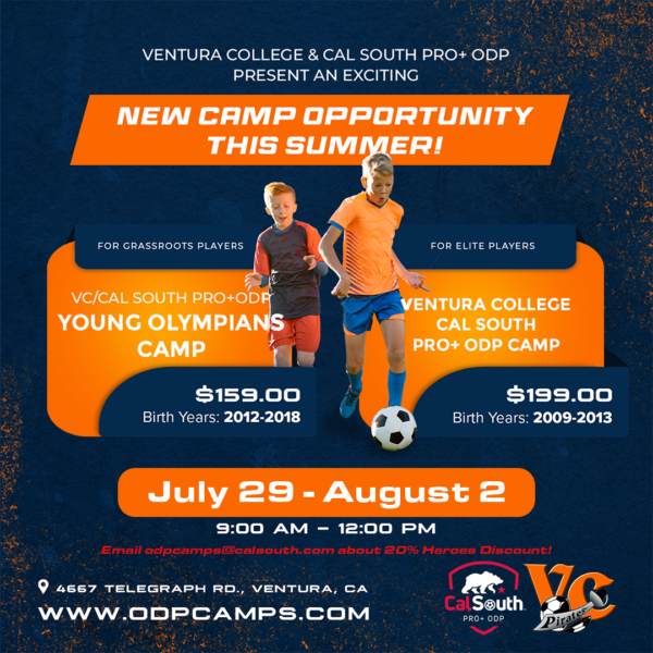 Day Camps – Cal South PRO+ ODP